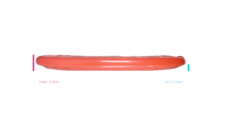 Discraft 2026 Worlds Colorshift Z Fossil Putter Profile View
