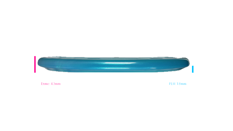 Discraft 2026 Worlds Colorshift Z Fossil Putter Profile View