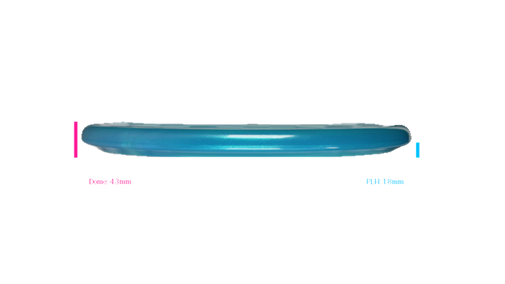 Discraft 2026 Worlds Colorshift Z Fossil Putter Profile View