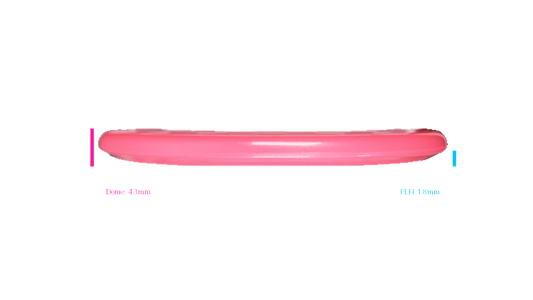Discraft 2026 Worlds Colorshift Z Fossil Putter Profile View