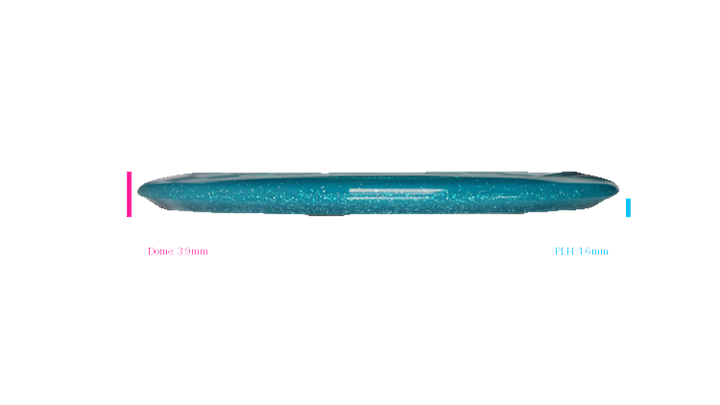 Discraft 2026 Worlds Sparkle Z Glide Midrange Profile View