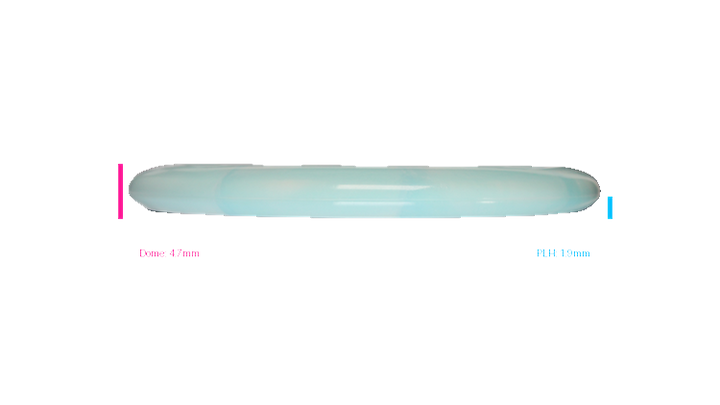 Discraft 2024 Worlds Paul McBeth ESP Swirl Colorshift Luna Putter Profile View