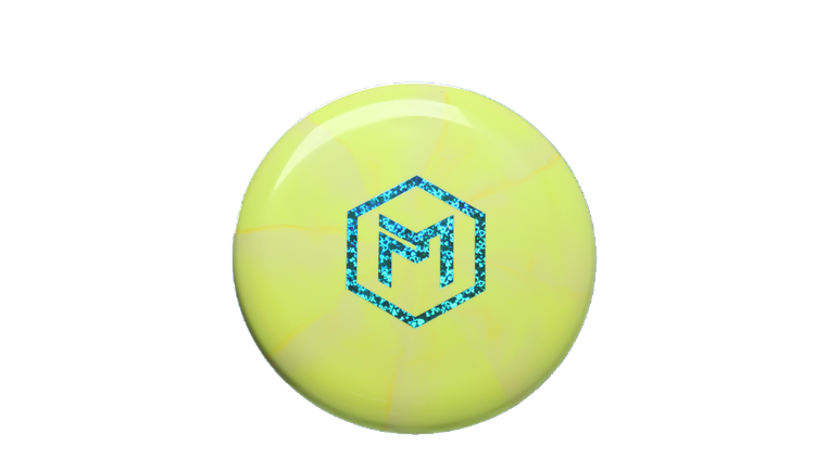 Discraft 2024 Worlds Paul McBeth ESP Swirl Colorshift Luna Putter Front View