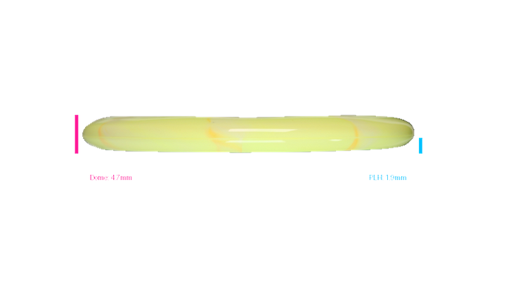 Discraft 2024 Worlds Paul McBeth ESP Swirl Colorshift Luna Putter Profile View