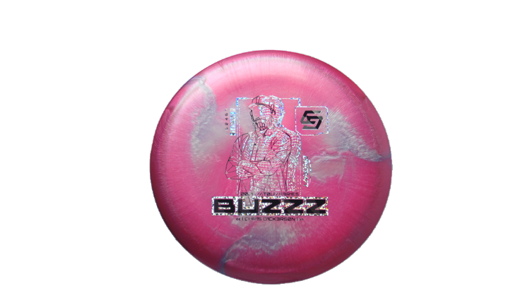 Discraft 2026 Chris Dickerson Tour Series Titanium Buzzz Midrange Front View