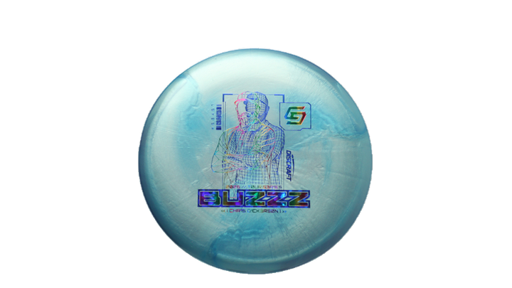 Discraft 2026 Chris Dickerson Tour Series Titanium Buzzz Midrange Front View