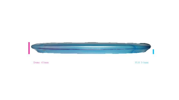 Discraft 2026 Chris Dickerson Tour Series Titanium Buzzz Midrange Profile View