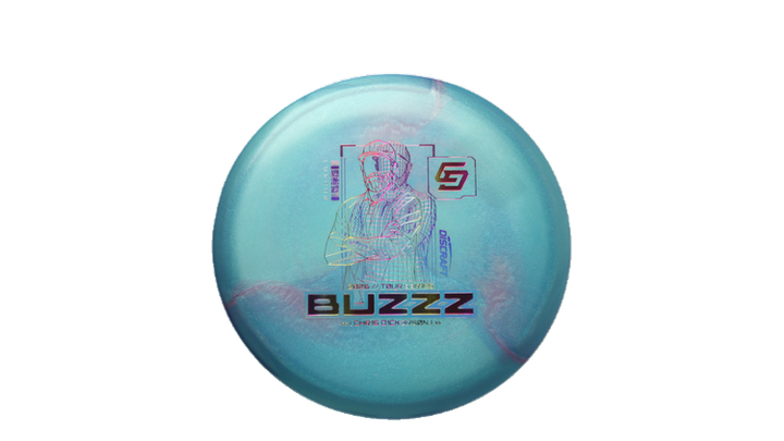 Discraft 2026 Chris Dickerson Tour Series Titanium Buzzz Midrange Front View