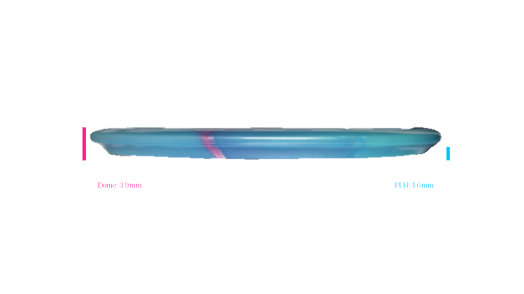 Discraft 2026 Chris Dickerson Tour Series Titanium Buzzz Midrange Profile View