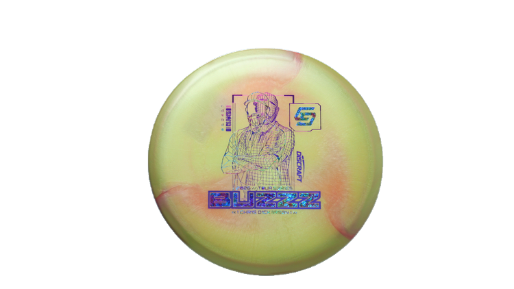 Discraft 2026 Chris Dickerson Tour Series Titanium Buzzz Midrange Front View