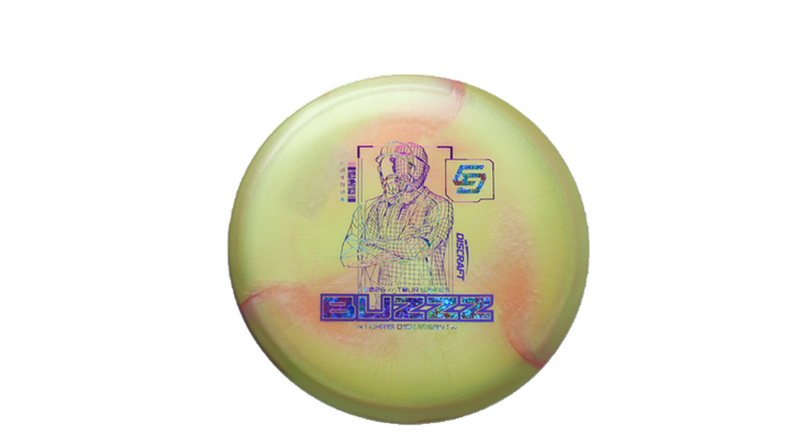 Discraft 2026 Chris Dickerson Tour Series Titanium Buzzz Midrange Front View