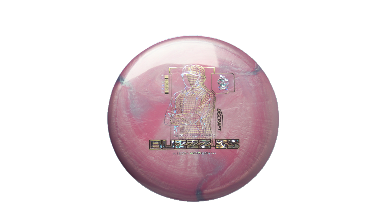 Discraft 2026 Ezra Robinson Tour Series Titanium Buzzz SS Midrange Front View
