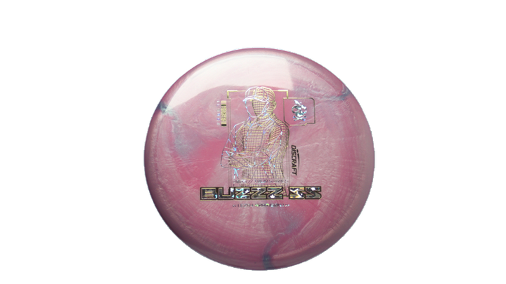 Discraft 2026 Ezra Robinson Tour Series Titanium Buzzz SS Midrange Front View