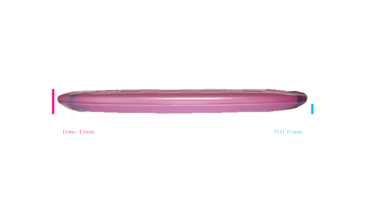 Discraft 2026 Ezra Robinson Tour Series Titanium Buzzz SS Midrange Profile View