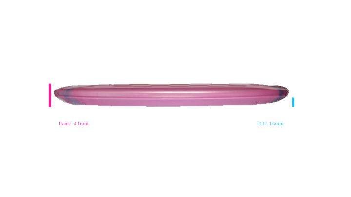 Discraft 2026 Ezra Robinson Tour Series Titanium Buzzz SS Midrange Profile View