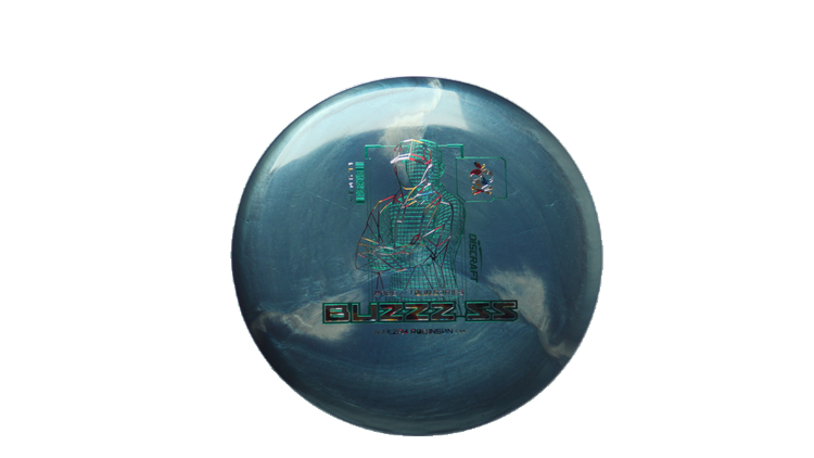 Discraft 2026 Ezra Robinson Tour Series Titanium Buzzz SS Midrange Front View