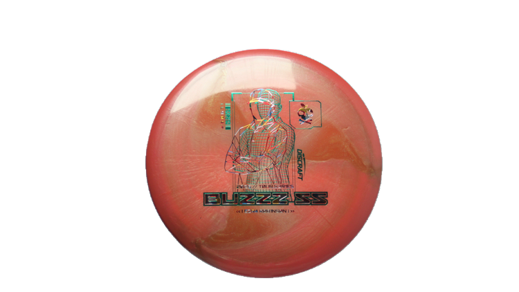 Discraft 2026 Ezra Robinson Tour Series Titanium Buzzz SS Midrange Front View