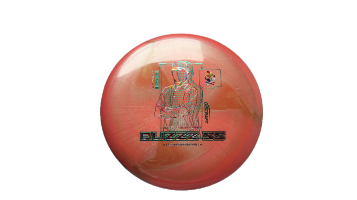 Discraft 2026 Ezra Robinson Tour Series Titanium Buzzz SS Midrange Front View