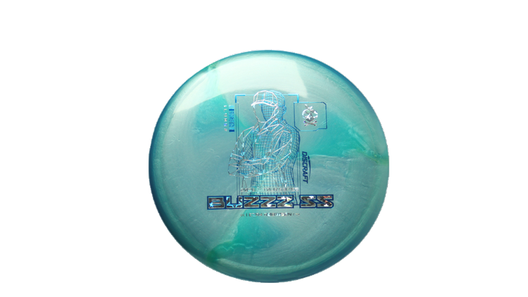 Discraft 2026 Ezra Robinson Tour Series Titanium Buzzz SS Midrange Front View
