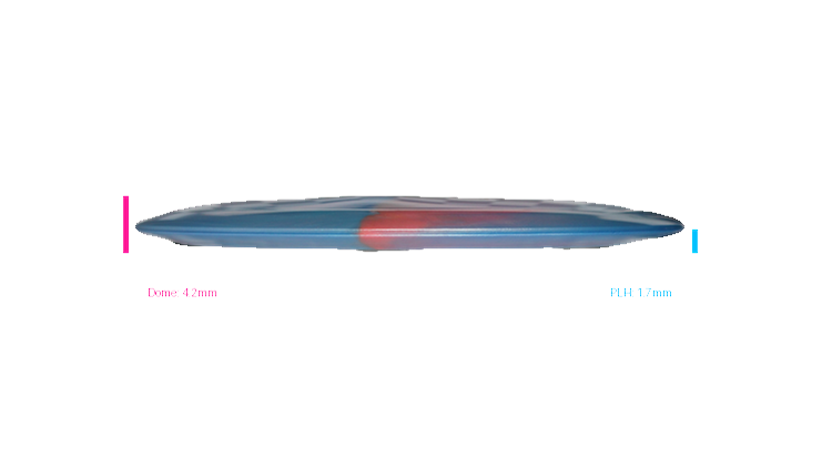 Discraft 2026 Hanna Huynh Tour Series Titanium Heat Fairway Driver Profile View