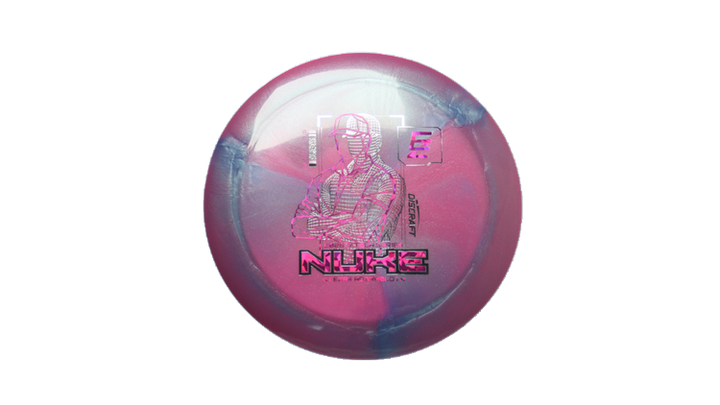 Discraft 2026 Ezra Aderhold Tour Series Titanium Nuke Distance Driver Front View