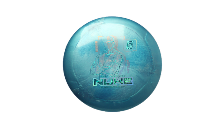 Discraft 2026 Ezra Aderhold Tour Series Titanium Nuke Distance Driver Front View