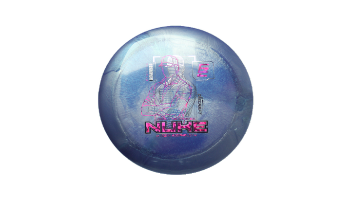 Discraft 2026 Ezra Aderhold Tour Series Titanium Nuke Distance Driver Front View