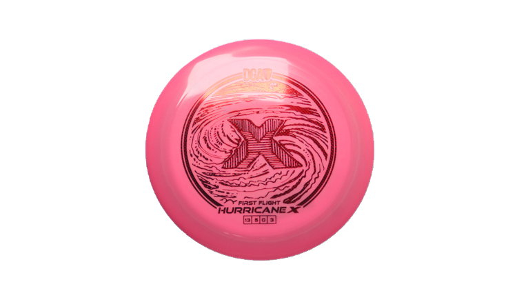 DGA First Flight ProLine Swirl Hurricane X Distance Driver Front View