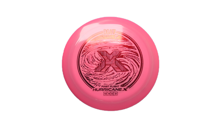 DGA First Flight ProLine Swirl Hurricane X Distance Driver Front View