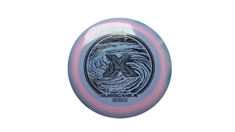 DGA First Flight ProLine Swirl Hurricane X Distance Driver Front View