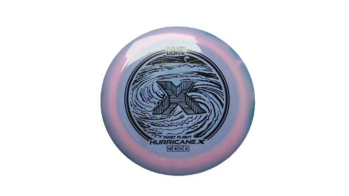 DGA First Flight ProLine Swirl Hurricane X Distance Driver Front View