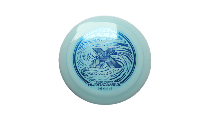 DGA First Flight ProLine Swirl Hurricane X Distance Driver Front View