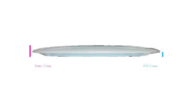 DGA First Flight ProLine Swirl Hurricane X Distance Driver Profile View