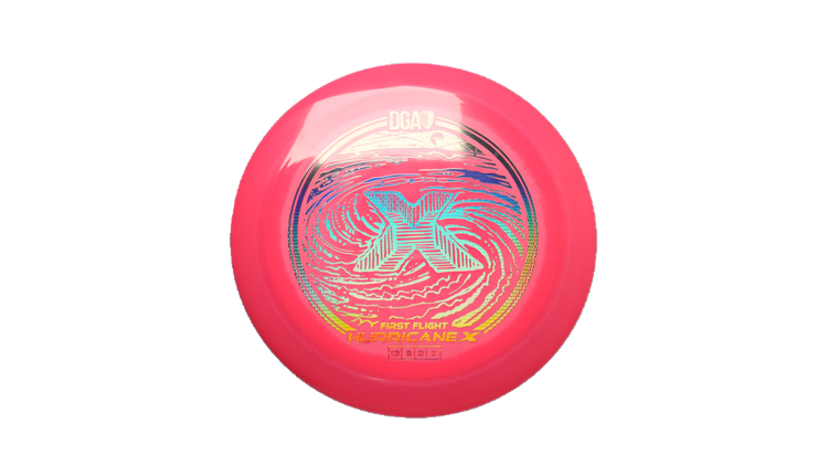 DGA First Flight ProLine Swirl Hurricane X Distance Driver Front View