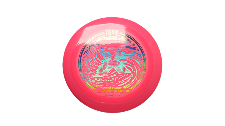 DGA First Flight ProLine Swirl Hurricane X Distance Driver Front View