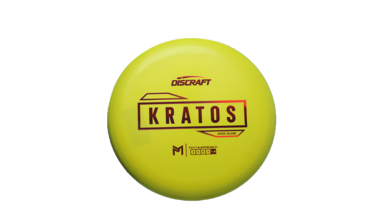 Discraft Paul McBeth Putter Line Hard Kratos Putter Front View