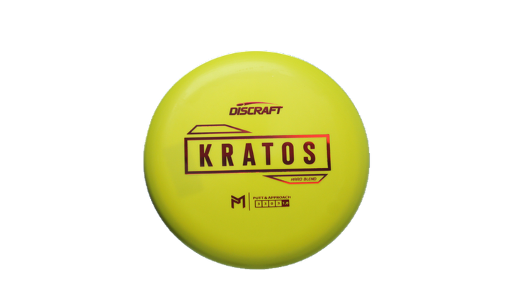 Discraft Paul McBeth Putter Line Hard Kratos Putter Front View