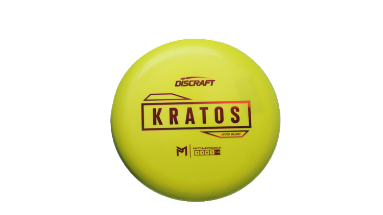 Discraft Paul McBeth Putter Line Hard Kratos Putter Front View