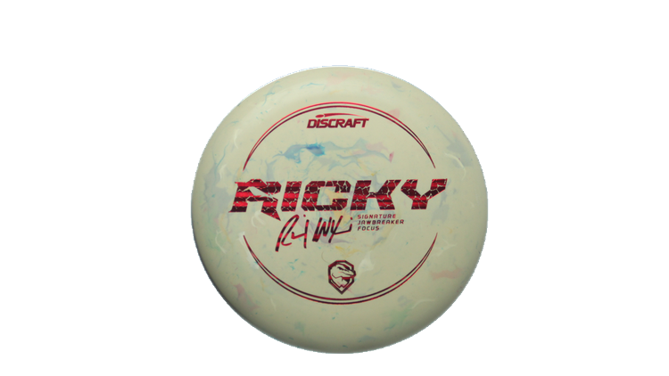 Discraft Ricky Wysocki Signature Series Jawbreaker Focus Putter Front View