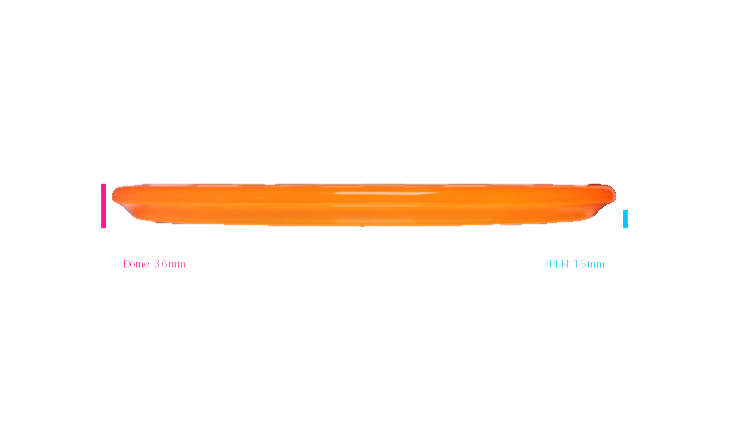 Discraft Z Buzzz OS Midrange Profile View