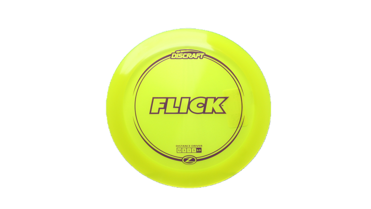 Discraft Z Flick Distance Driver Front View