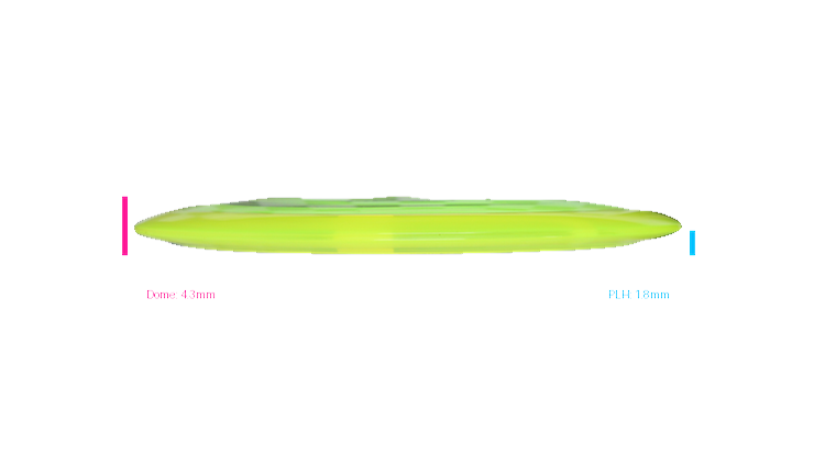 Discraft Z Heat Fairway Driver Profile View