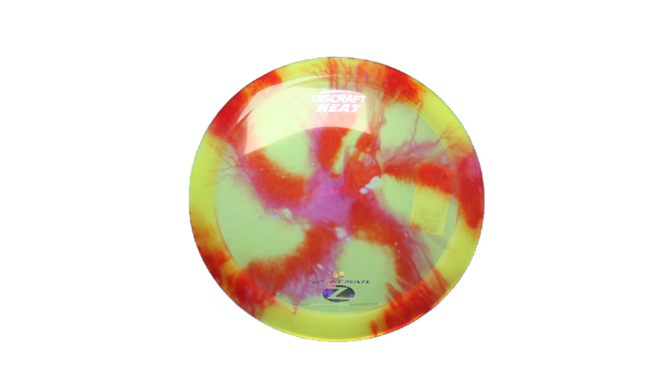 Discraft Z Fly Dye Heat Fairway Driver Front View