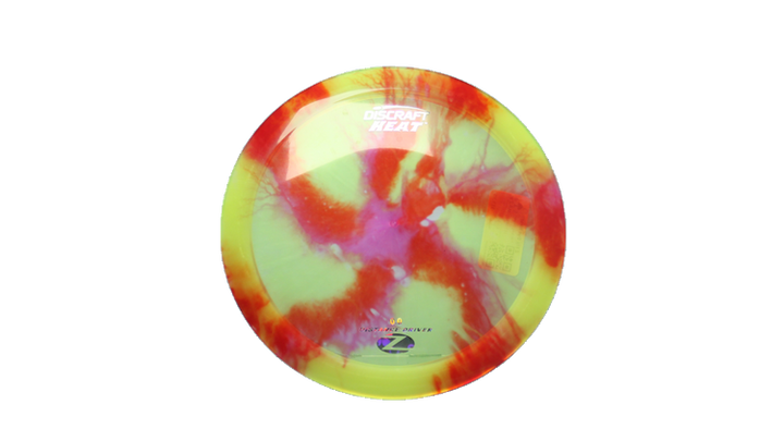 Discraft Z Fly Dye Heat Fairway Driver Front View