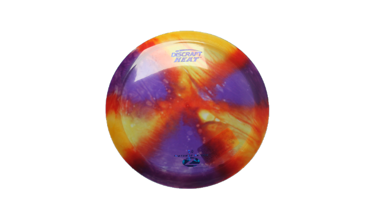 Discraft Z Fly Dye Heat Fairway Driver Front View