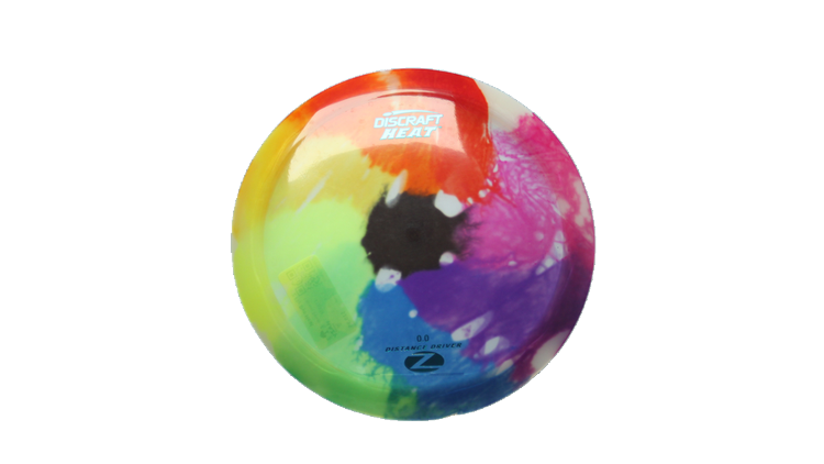 Discraft Z Fly Dye Heat Fairway Driver Front View