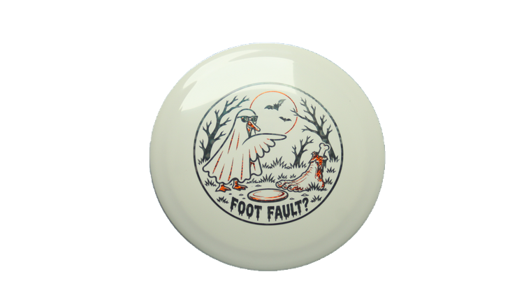 Discraft 2026 Halloween Foot Fault Paul McBeth Anax Distance Driver Front View