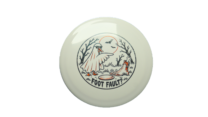 Discraft 2026 Halloween Foot Fault Paul McBeth Anax Distance Driver Front View