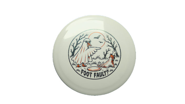 Discraft 2026 Halloween Foot Fault Paul McBeth Anax Distance Driver Front View