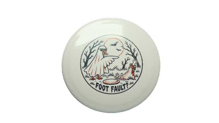Discraft 2026 Halloween Foot Fault Paul McBeth Anax Distance Driver Front View